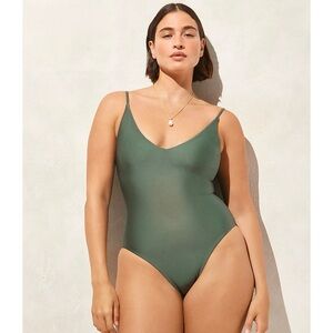 NWT J. Crew Lana One-piece Classic Sculpt Simply Sage Green